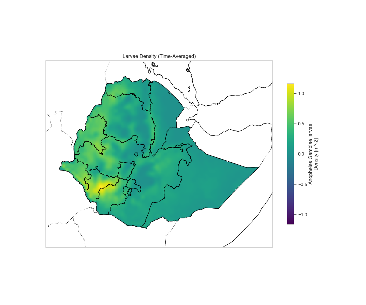 Larvae Density Spatial Map